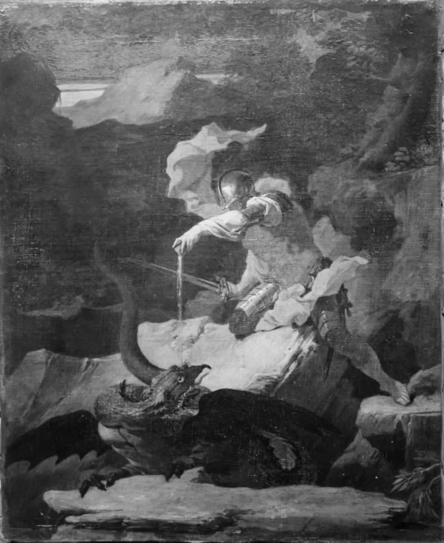 Jason bedøver dragen by Frans de Jong