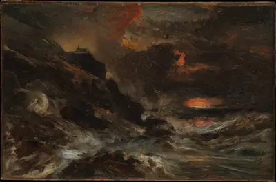 A Storm off the Normandy Coast