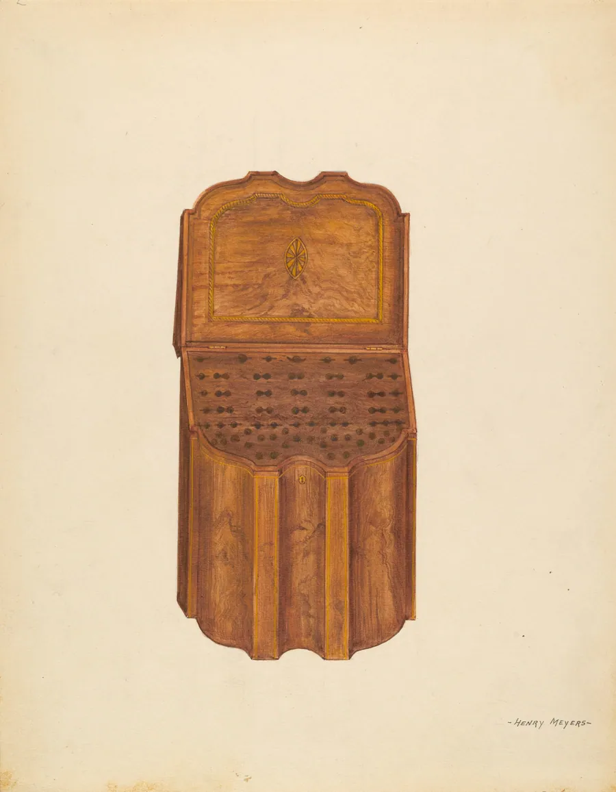Knife Box - Mahogany by Henry Meyers