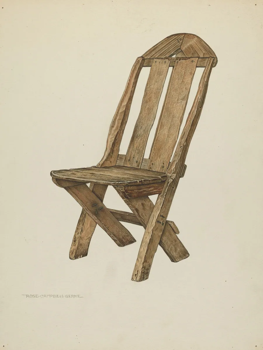 Miner's Chair - Hand Made by Rose Campbell-Gerke