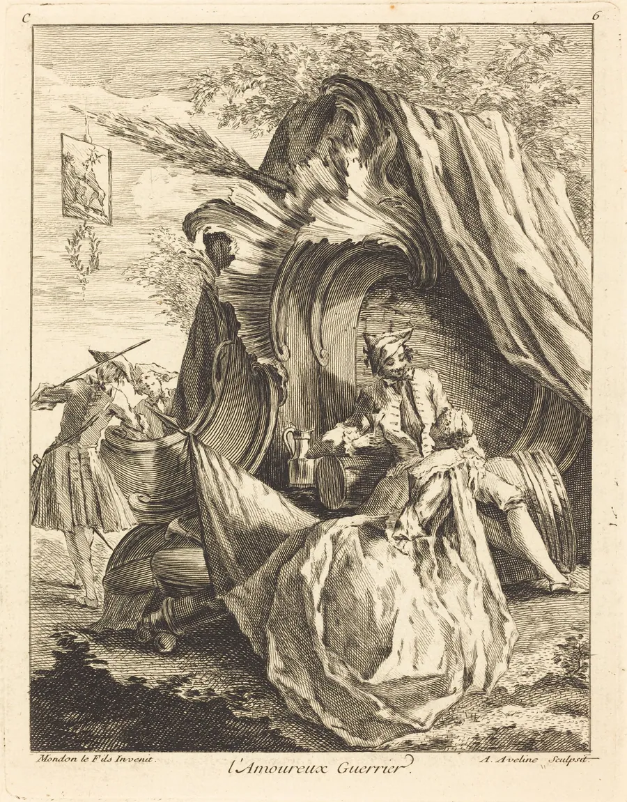 l'Amoureux Guerrier by Antoine Aveline
