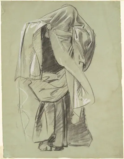 Study for "Frieze of Prophets"