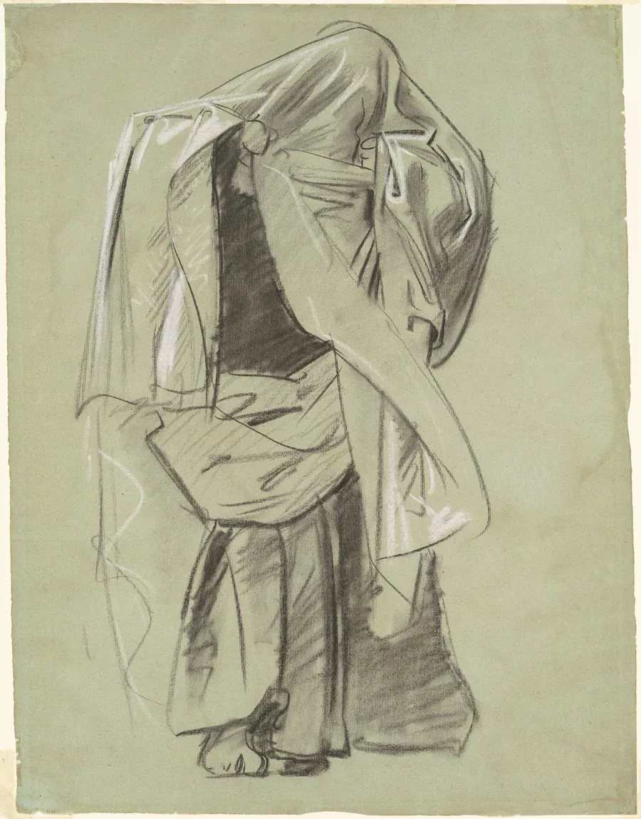 Study for "Frieze of Prophets" by John Singer Sargent